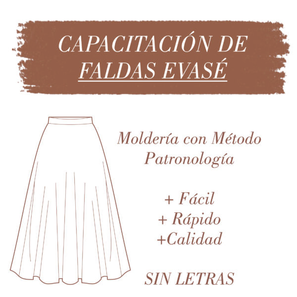 Moldería de Faldas EVASÉ
